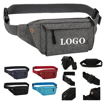 Rainproof Fitness Waist Pack for Outdoor Activities