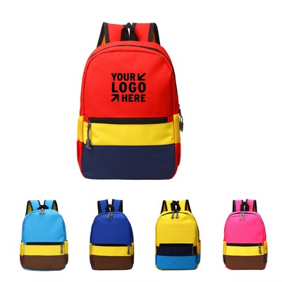 Oxford Fabric Colorful School Bag