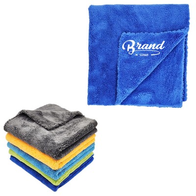 Superfiber Plush Car Drying Towel – 15.8" x 15.8"