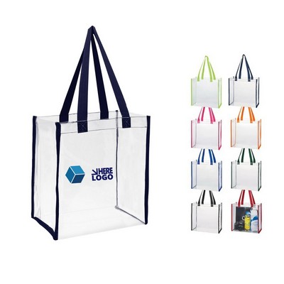 Clear Stadium Tote Bag