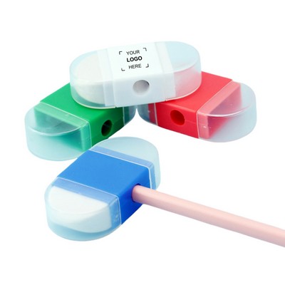 2-in-1 Pencil Sharpener & Eraser