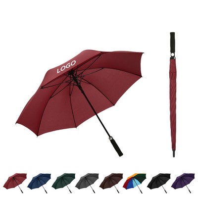 Fully Automatic 8 Bones Vinyl Rain Umbrella