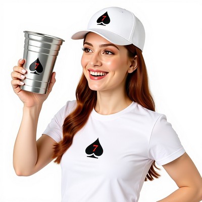 Stainless Steel 16oz Pint Beer Glass