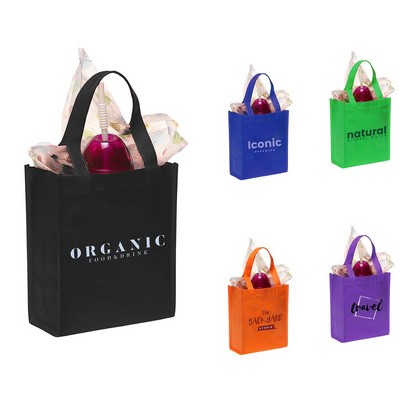 Non-Woven Polypropylene Small Tote - 8.15"W x 10"H x 3.5"D