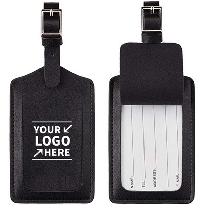 Leather Luggage Bag Case Tag