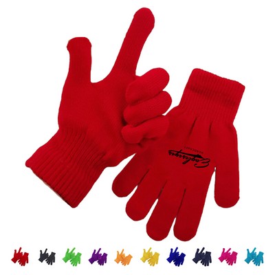 Stretchy Warm Knit Gloves