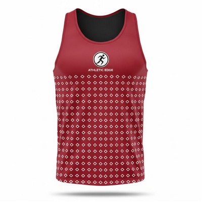 Unisex Sublimated UPF Mesh Tank Top