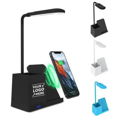LED Desk Lamp Organizer