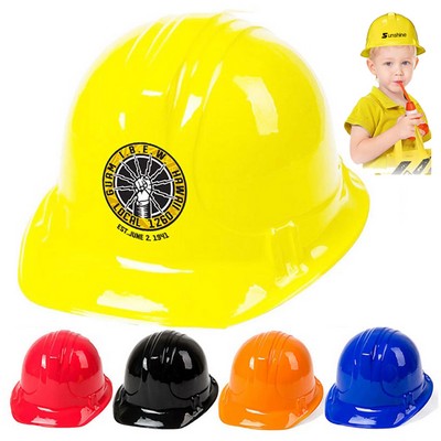 Plastic Construction Hard Hat For Kids