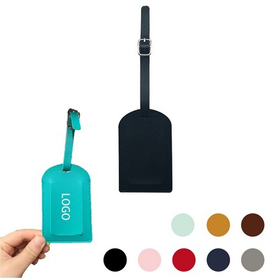 Travel PU Leather Luggage Tag