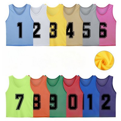 Youth Adults Training Bibs