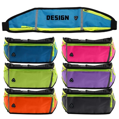 Waist Pack Sports Belt Pouch Bag with Water Bottle Holder