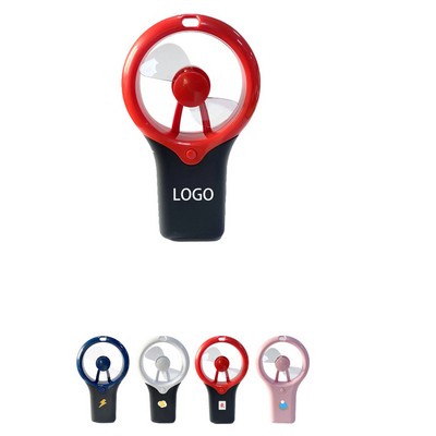 Mini Handheld Fan with Flexible Silicone Blades