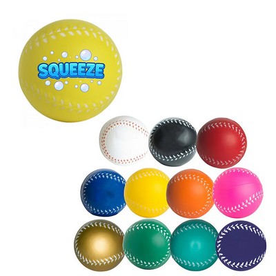 Promotional Baseball Squeezies Stress Reliever