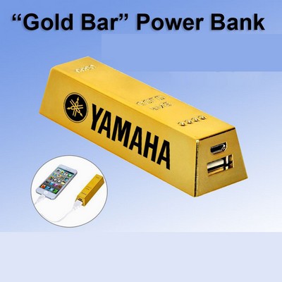 "Gold Bar" Power Bank 2600 mAh