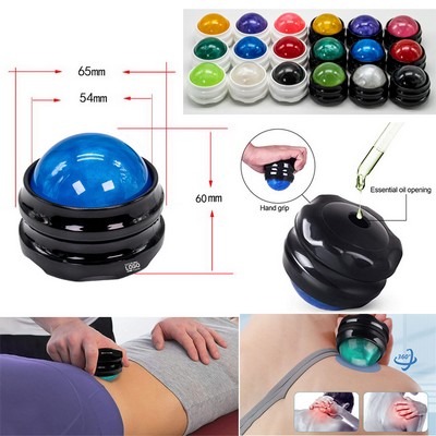 Resin Massage Roller Ball with 360-Degree Mobility