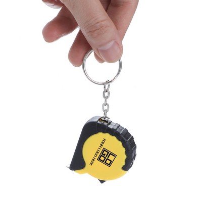 Mini Tape Measure Keychain
