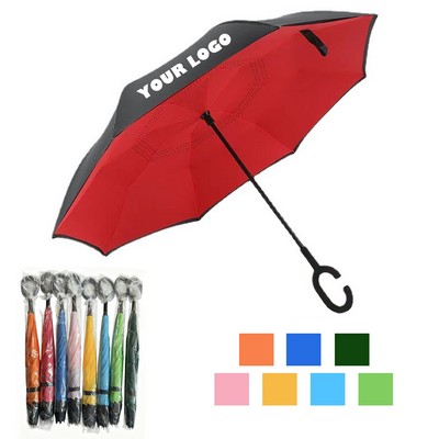 C Handle Reverse Umbrella