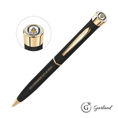 Garland® Tactical Custom Textured Twist Pen - Gold