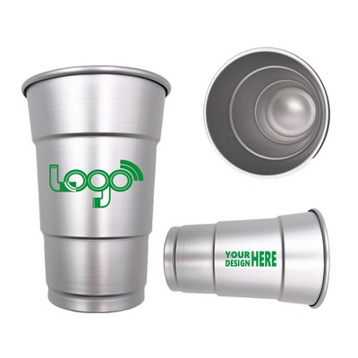 Recyclable 16oz Aluminum Drink Cup