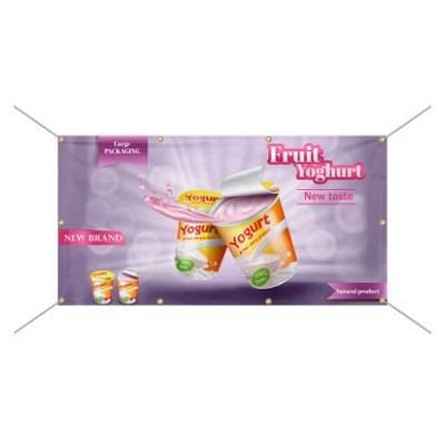 5 'x 10' FT Banner 13 OZ. Printed 1 Side, Price / Sq Ft.