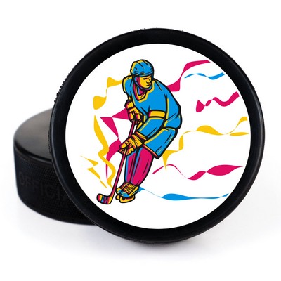 Custom Printed Hockey Puck