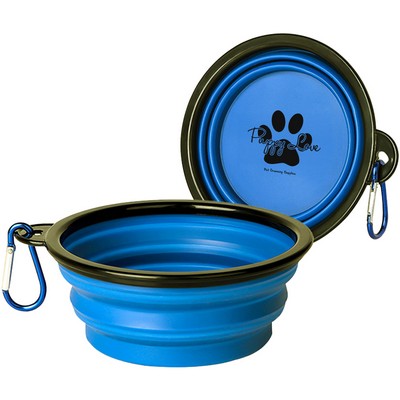 350ml Collapsible Pet Bowl with Carabiner