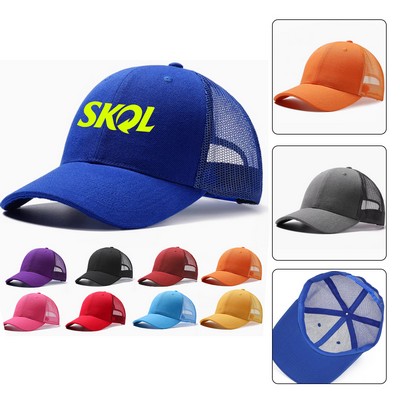 Mesh Trucker Baseball Cap