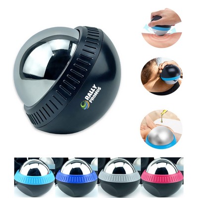 Stainless Steel Ice Massage Ball for Muscle Recovery