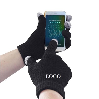 Acrylic Touch Screen Gloves for Winter