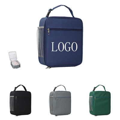 600D Oxford Cloth Handheld Lunch Bag