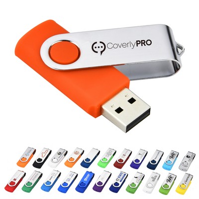 2 GB Swivel USB Flash Drive 2.0