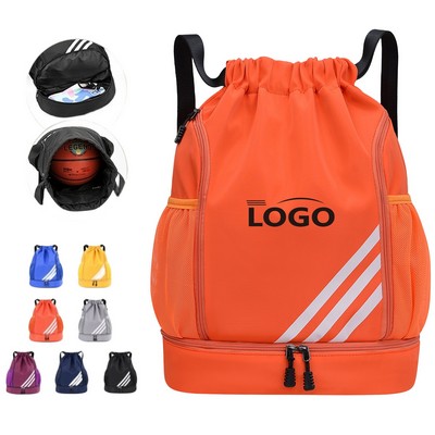 Drawstring Backpack Bag Sport Gym Backpack