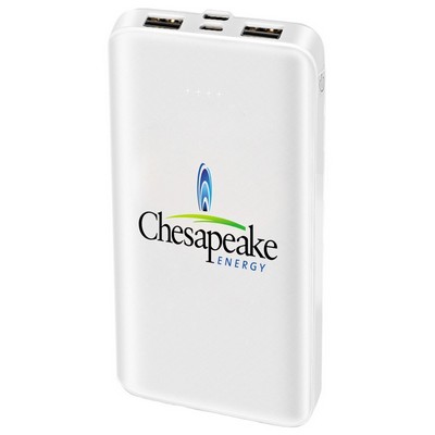 10,000 mAh Dual Port Power Bank