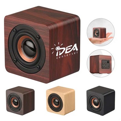 Mini Wooden Bluetooth Speaker