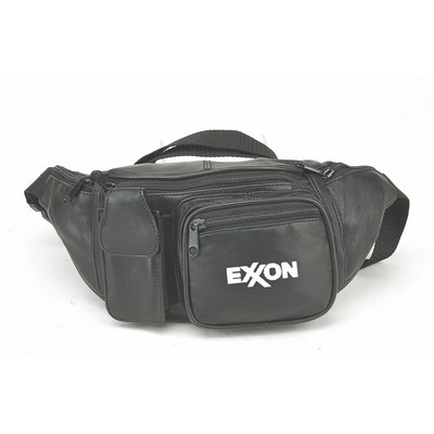 Mannitok Leather Fanny Pack