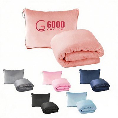 Premium Flannel Travel Blanket