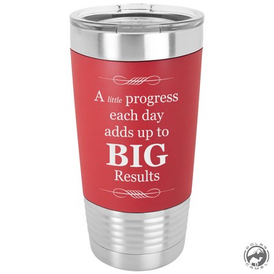 Polar Camel Tumbler with Silicone Grip (Red)