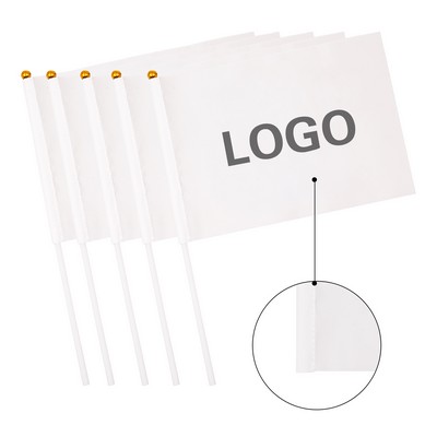 5x8" Custom Hand-held Flags MOQ10
