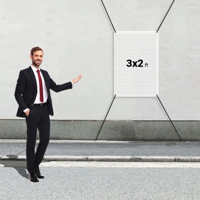 Custom 3' X 2' Mesh Banners