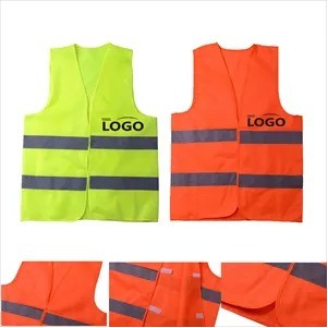 Custom logo Reflective Safety Vest (Ocean)