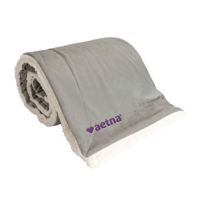 Oversized Mink Sherpa Blanket