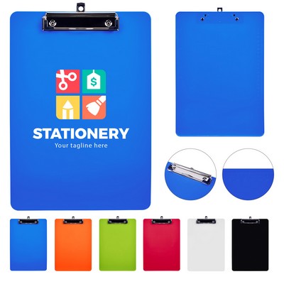 Letter Size Plastic Clipboard