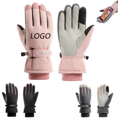 Warm Ski Touchscreen Gloves