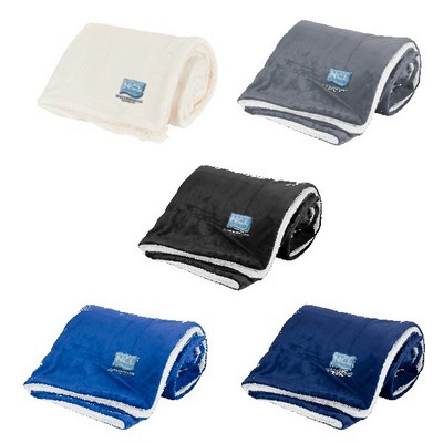 Mink Sherpa Blanket - Solid