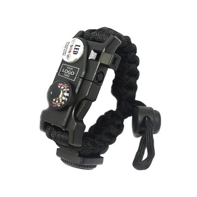20-in-1 Survival Paracord Bracelet