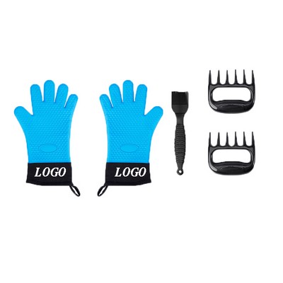 Grilling Gloves Bear Shredder Set