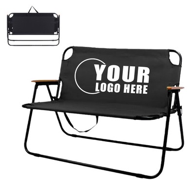 600D Oxford Folding Double Outdoor Chair