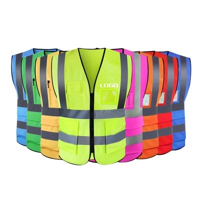 High-Visibility Breathable Mesh Vest