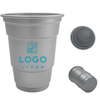 Recycled Aluminum Stadium Party Cup
